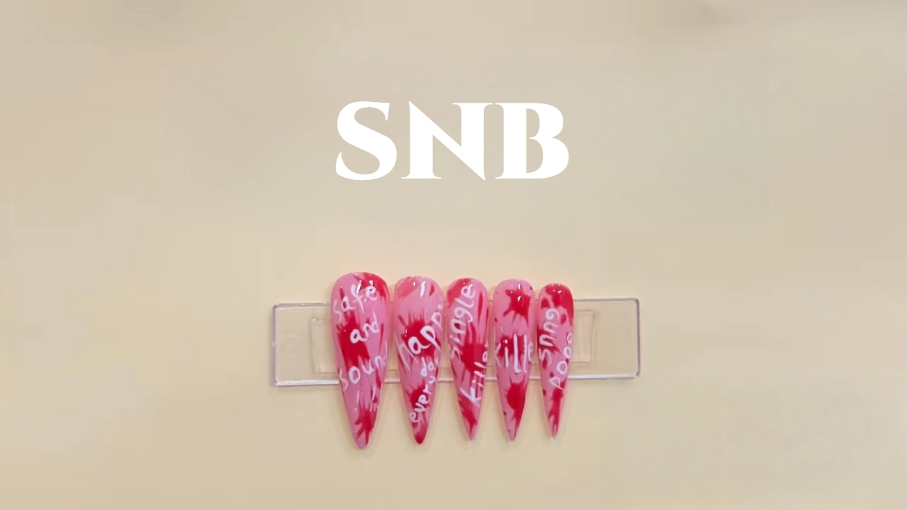 M0011-SERIAL KILLER Press-on Nails