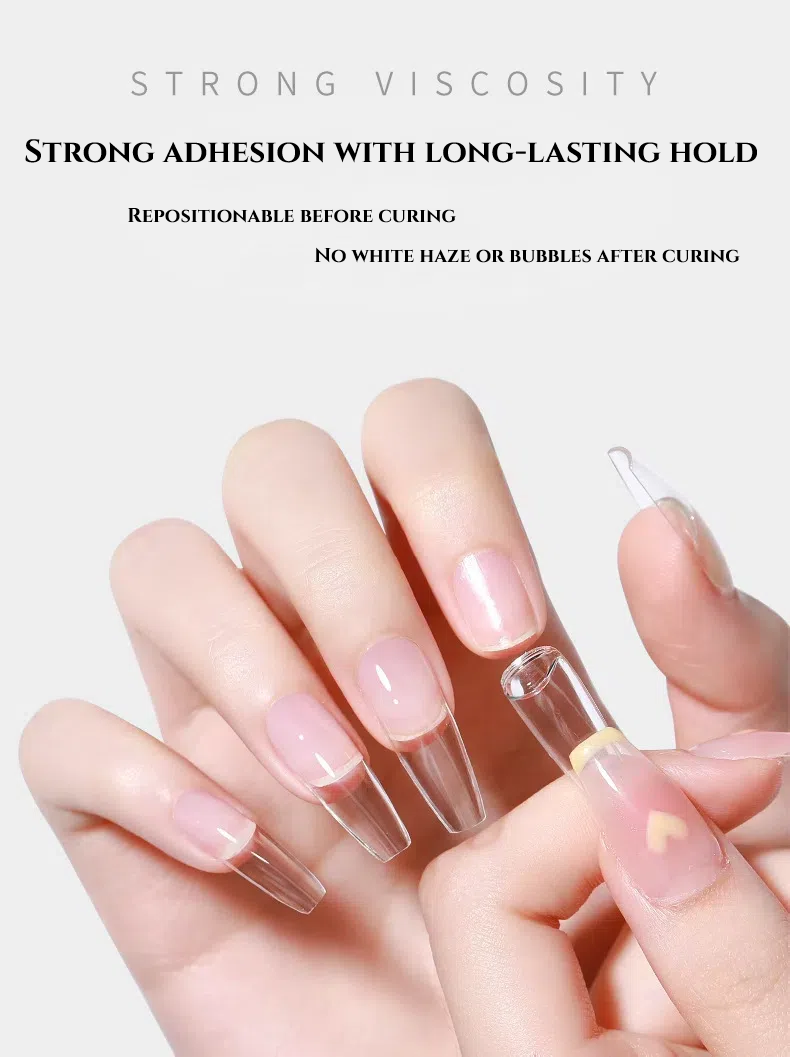 Solid Patch Nail Trio Kit(Solid Patch Adhesive, Nail Polish&glue Remover, UV Handheld Lamp)
