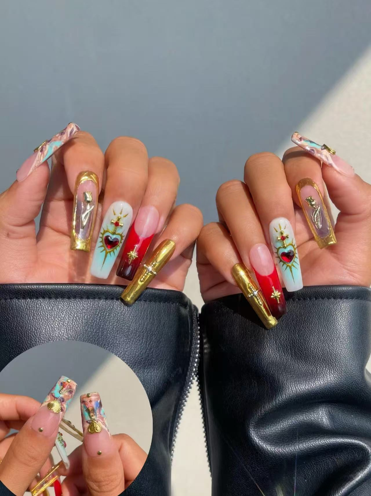 M0014-HALLELUJIAH Press-on Nails