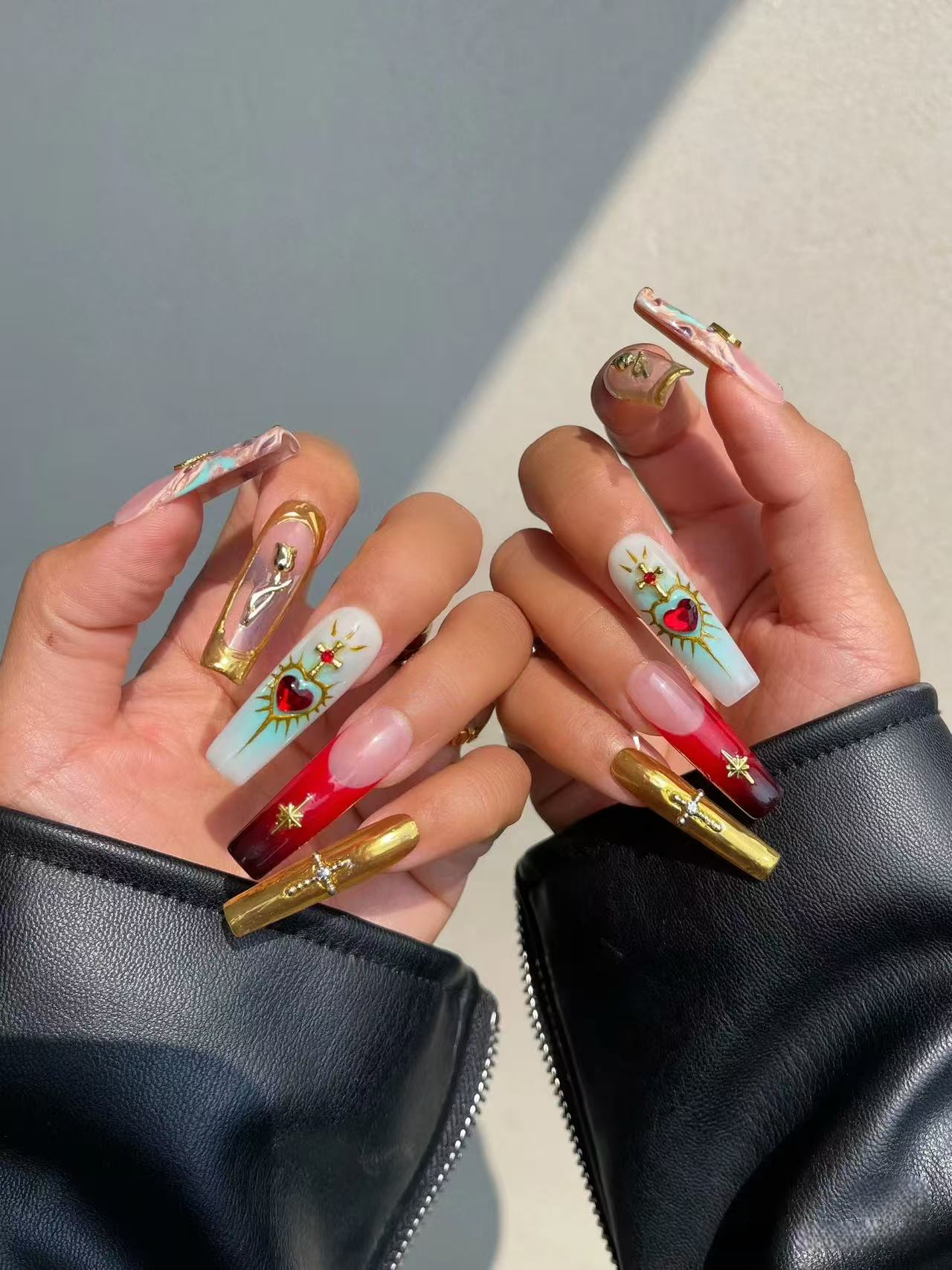 M0014-HALLELUJIAH Press-on Nails